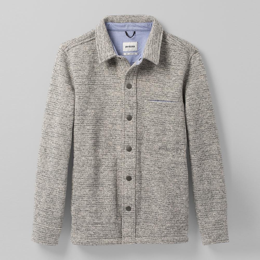PRANA Tri Thermal Threads fleece overshirt